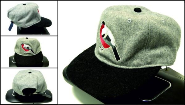 WESC Block 5 panel Baseball grey melange unisex cap/hat