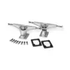 Carver CX Raw finish Surf Skate Trucks Silver