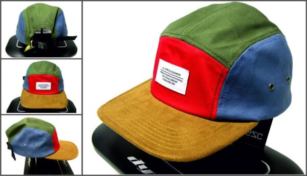 WESC Block 5 panel Baseball multicolor unisex cap/hat