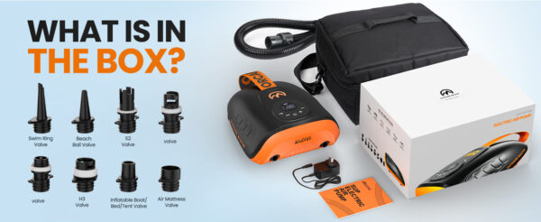 Fastest Electric SUP Compressor - Outdoor Master ORCA PRO
