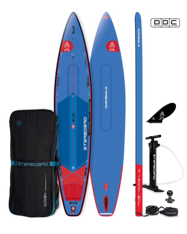 Profilio vaizdas: 14'0" x 30" Touring M lenta su plačia platforma ir storu korpusu
