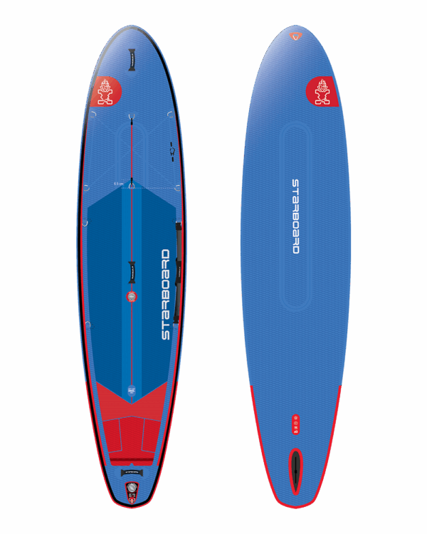 iGO 12-foot inflatable paddle board – top view