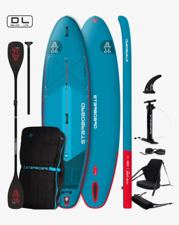 Starboard iGO Inflatable 10'8" x 33"x 6" Kayak Set