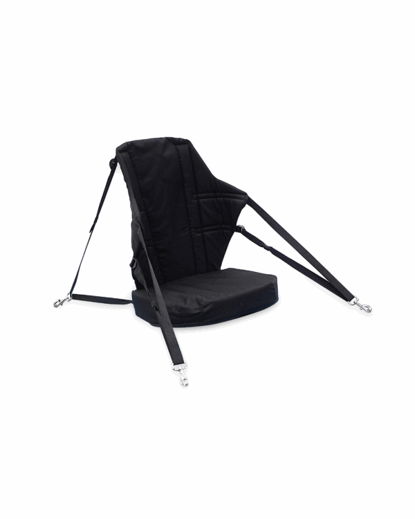 Starboard kayak seat and foot rest set black