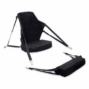Starboard kayak seat and foot rest set black