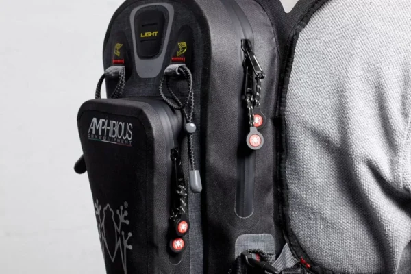 Ergonomic Amphibious Interceptor backpack for cycling and mountain adventures
