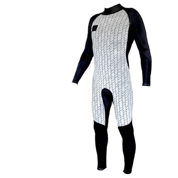 Saint Jacques clovis back zip 5/4 limestone wetsuit