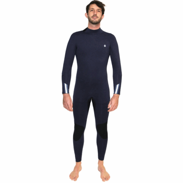 Saint Jacques clovis back zip 5/4 limestone wetsuit