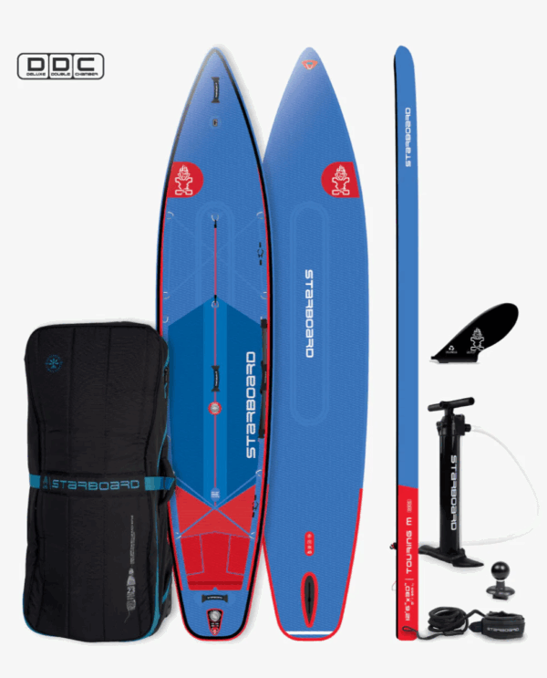 starboard inflatable 12'6" x 30" x 6" touring M double chamber