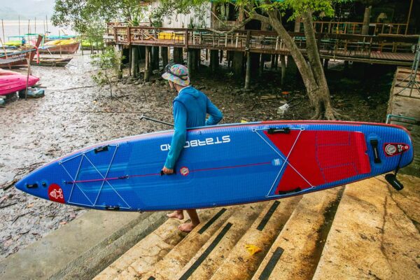 starboard inflatable 12'6" x 30" x 6" touring M double chamber