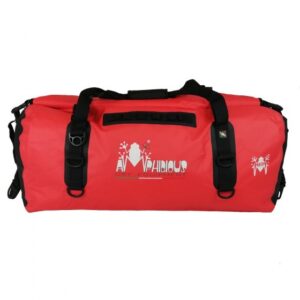 Amphibious cargo dry bag 120L Red bottom view waterproof protection