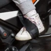 BABYBIKER kids’ foot supports with storage bag underseat