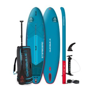 starboard inflatable 10’8″ x 33″ iGO deluxe lite carbon paddle