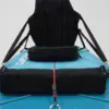 Top view of Starboard Touring SUP with bungee storage and seat system