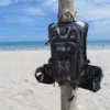 Amphibious Interceptor technical backpack with hydration system and waterproof zippers