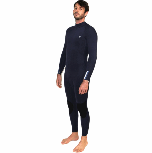 Saint Jacques clovis back zip 5/4 limestone wetsuit