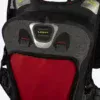 Phantom black technical backpack with LED and camera mounts