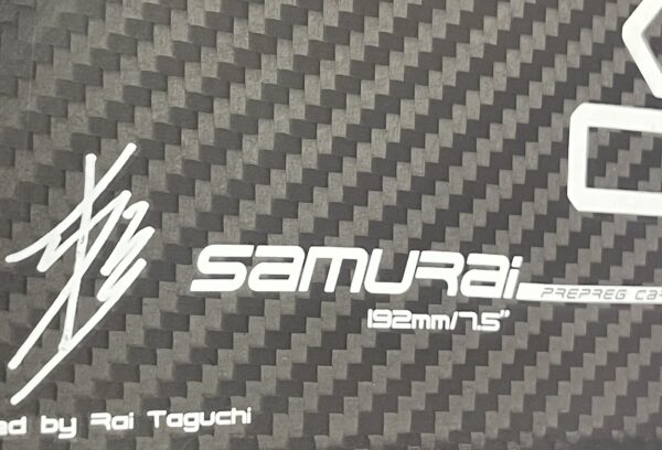 Starboard SAMURAI Prepreg Carbon SUP Fin, Paddleboard Fin