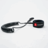 Semi-Coil Starboard Leash - Ankle / Calf Black