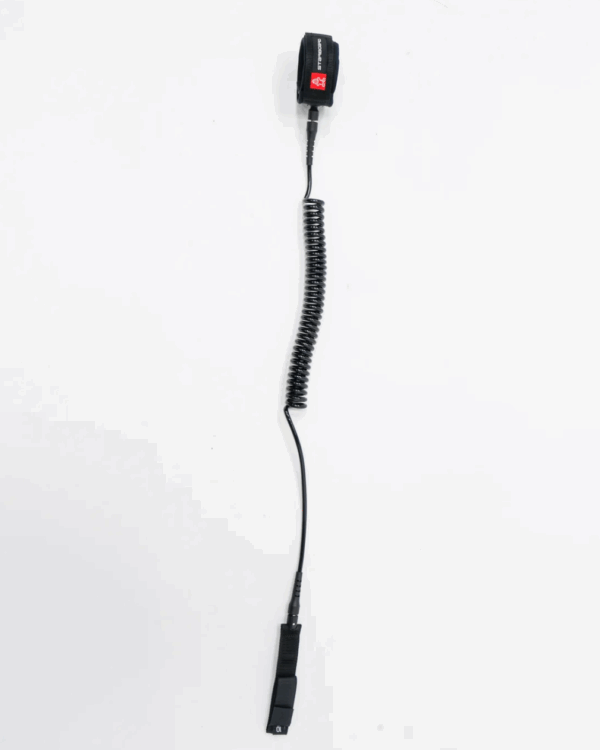 Semi-Coil Starboard Leash - Ankle / Calf Black
