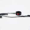 Starboard black leash xboards1 Semi-Coil Starboard Leash - Ankle / Calf Black
