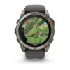 garmin-fenix-8-pro-daily-overview Garmin Fenix 8 Pro žemėlapių navigacija ekrane