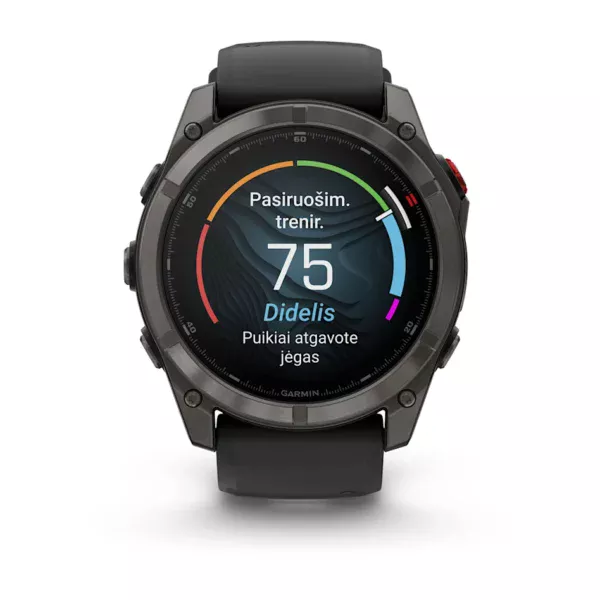 garmin-fenix-8-pro-weather-screen Garmin Fenix 8 Pro širdies ritmo ir sveikatos stebėjimas