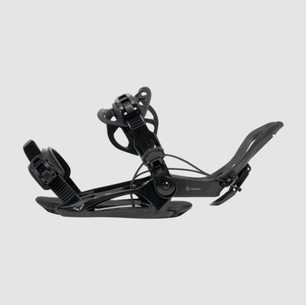 SP™ Base+ snieglentės juodi greito atsegimo/užsegimo apkaustai