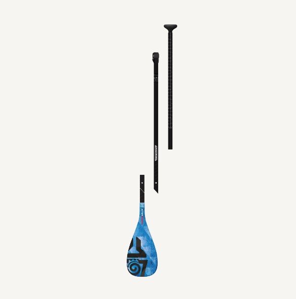 Starboard Enduro Tiki Tech Blue M Paddle – 29 mm, 3-Piece, S35