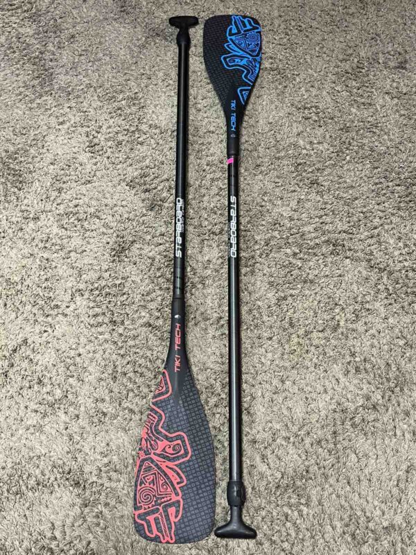 Starboard Bolt tiki tech carbon S40 2pcs kids paddle XS red/blue