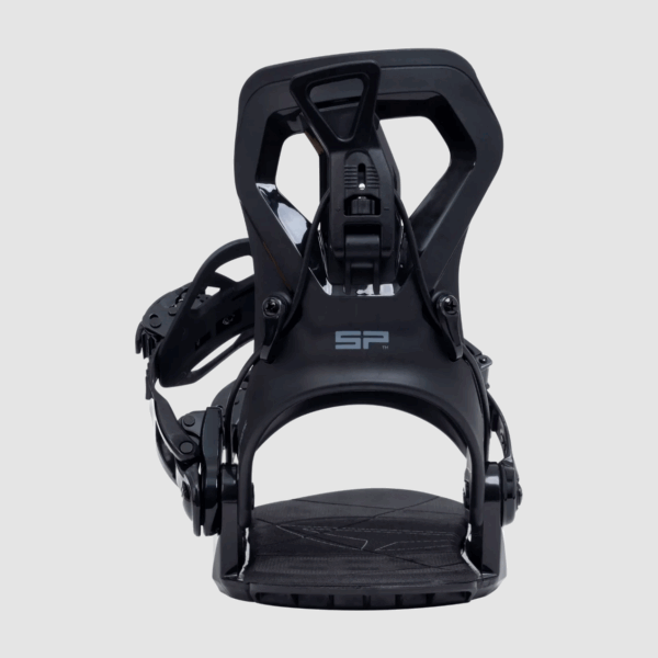 SP™ Base+ snieglentės juodi greito atsegimo/užsegimo apkaustai