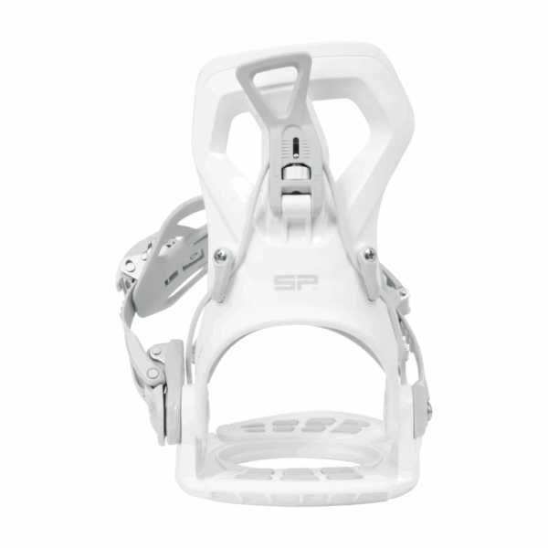 SP base white xboards SP™ Base+ Snowboard Bindings – White