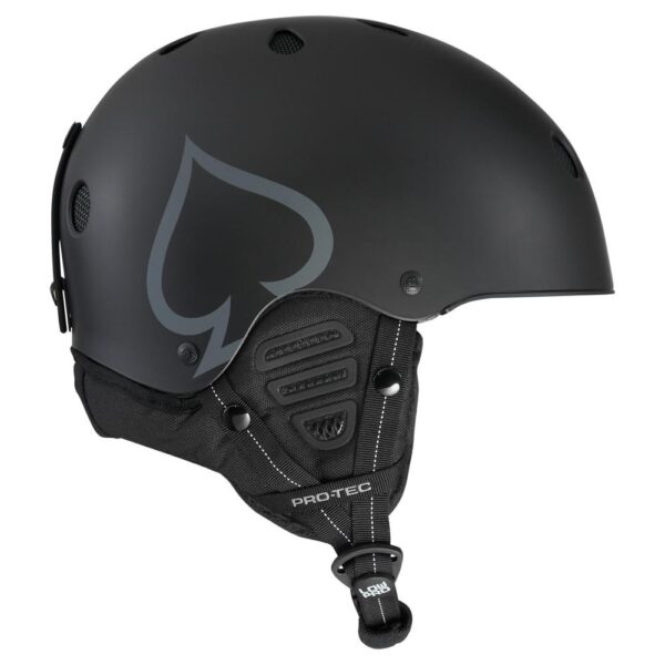 Pro tec Low Pro snow helmet xboards1 Pro tec Low Pro snow helmet matte black