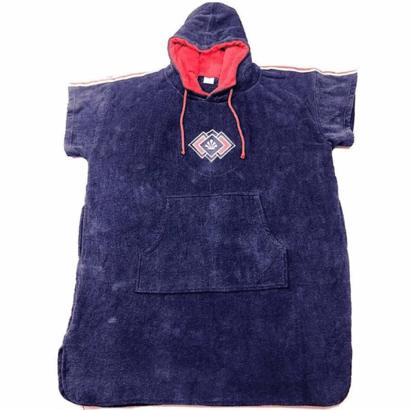 SJ bue line poncho xboards2 Saint Jacques Blue Line Poncho – One Size