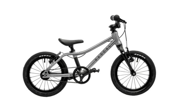 rascal dviratis 14 Silver-xboards.lt- Rascal 14 Silver Kids Bike